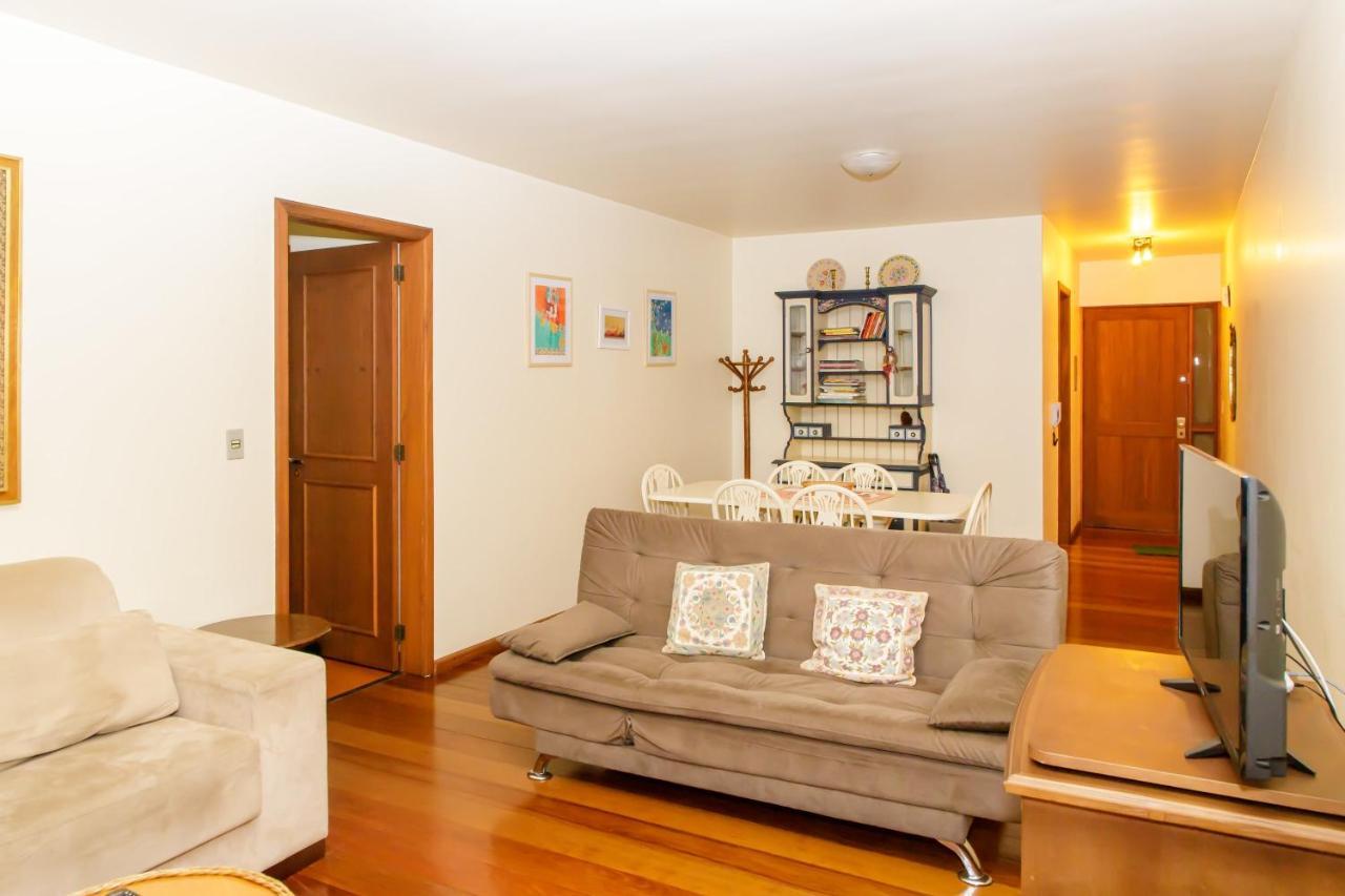 Apartamento Amplo E Aconchegante Na Av Das Hortencias No Centro De Gramado Ngoại thất bức ảnh